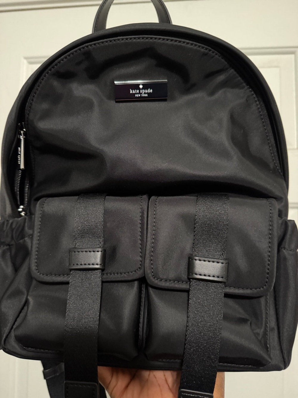 kate spade Black  Backpack